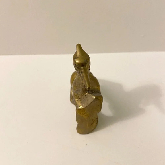 Vintage Brass Unicorn Collectible Figurine  2.5 Inch Size Figure Mystical - Picture 8 of 15